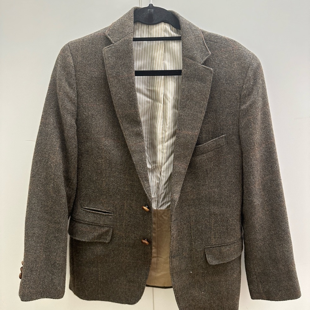 Banana Republic Heritage Tailored-Fit Tweed Blazer / Sport Coat / Jacket